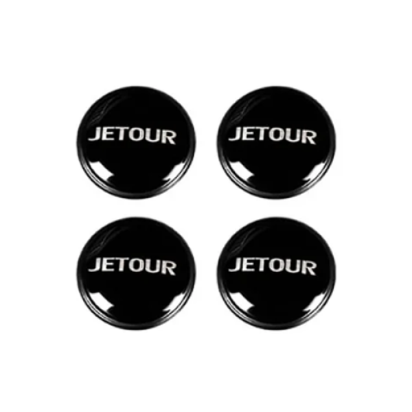 Black WHEEl HUB COVER, ROOF TENSIONERS AND FRONT HOOK, COMPLETE SET