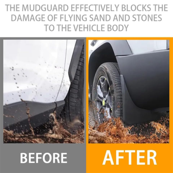 JETOUR, FRONT AND REAR, MUDGUARDS