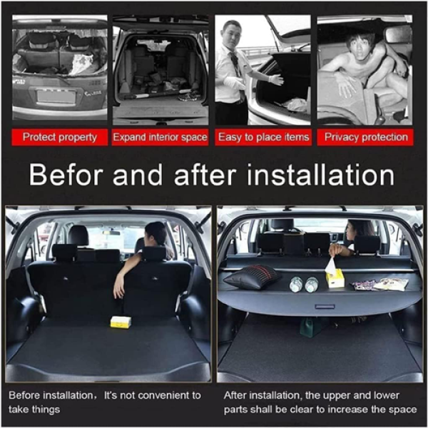 Retractable Luggage Protection Cover for Chery Jetour