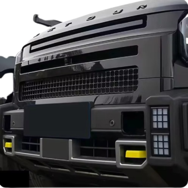 Black Car Grille Front Face